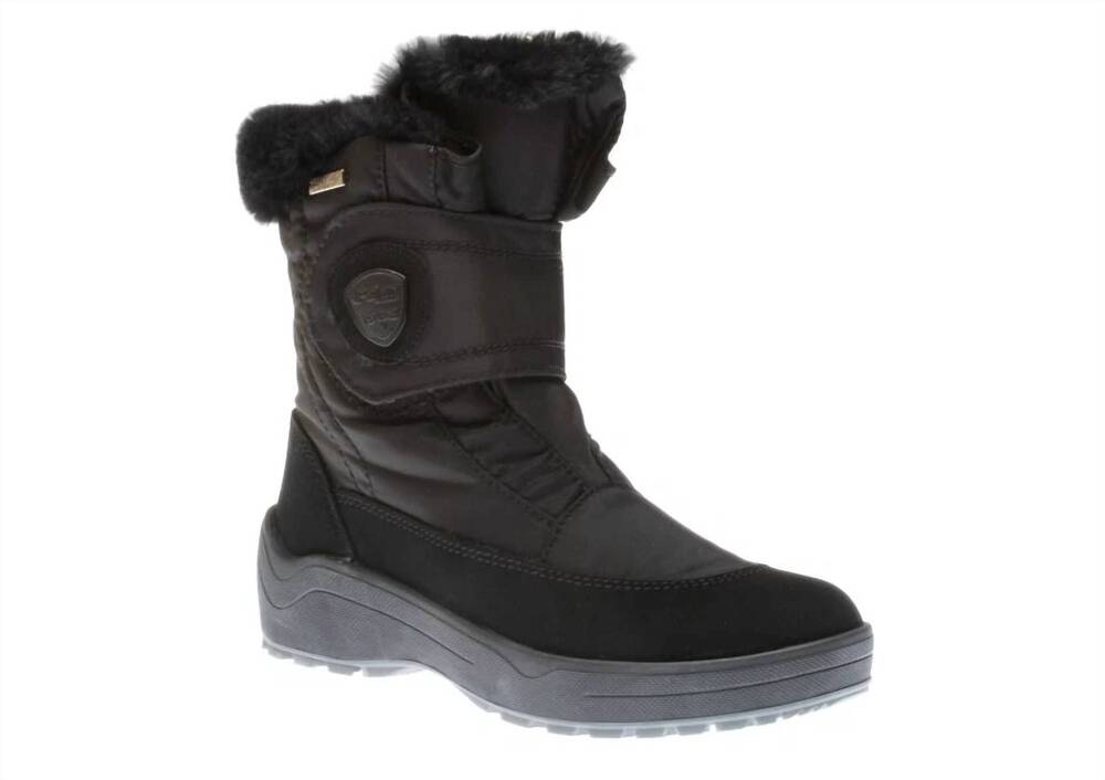 NEW PAJAR women's moscou 3.0 ice grip ankle boots in anthracite